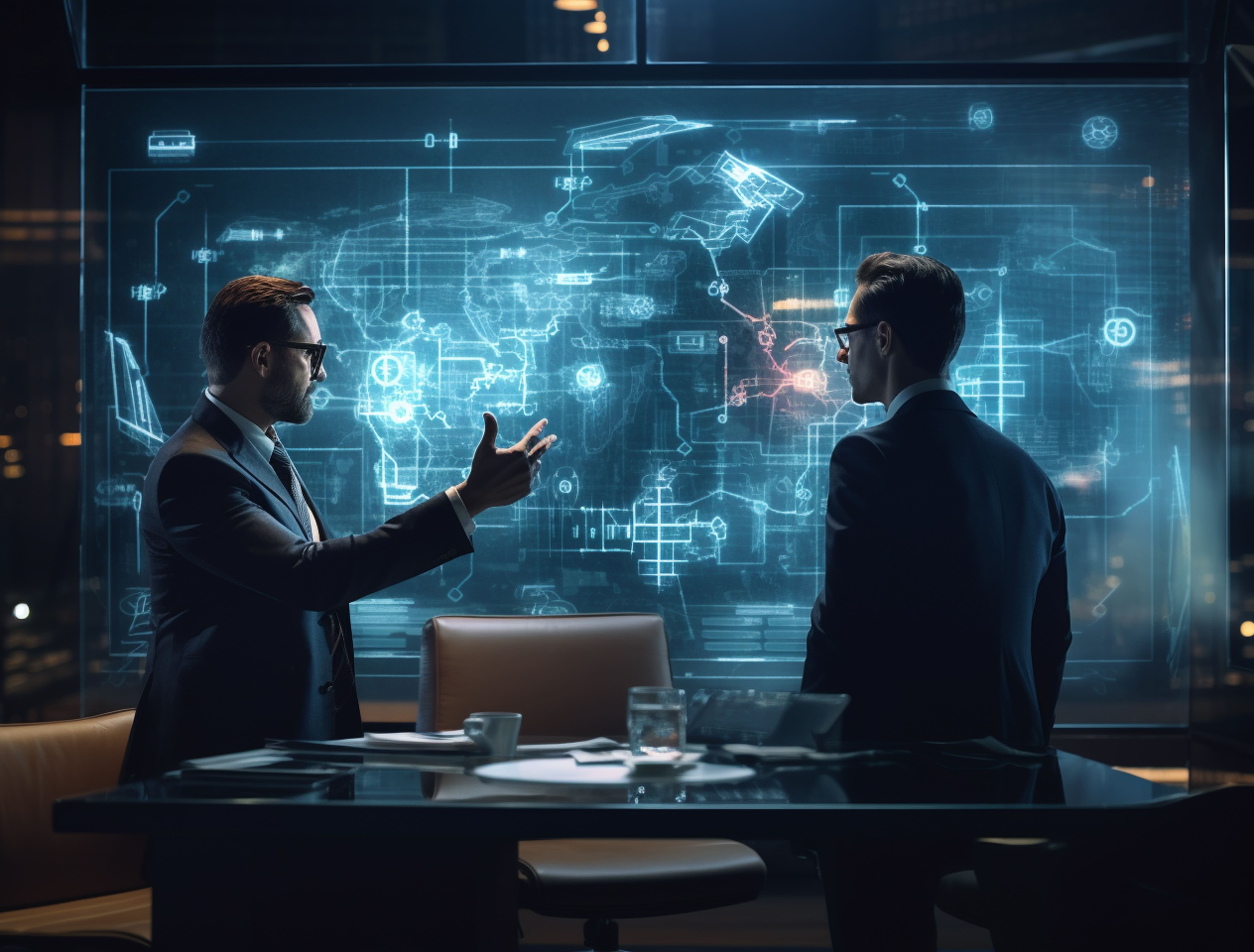 Professional training session with employees learning new skills